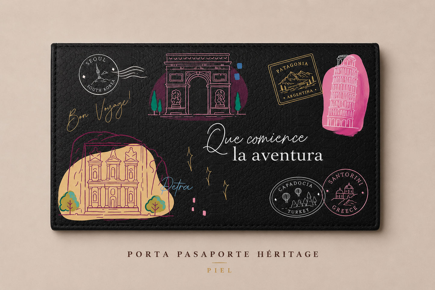 Heritage familiar pintado a mano