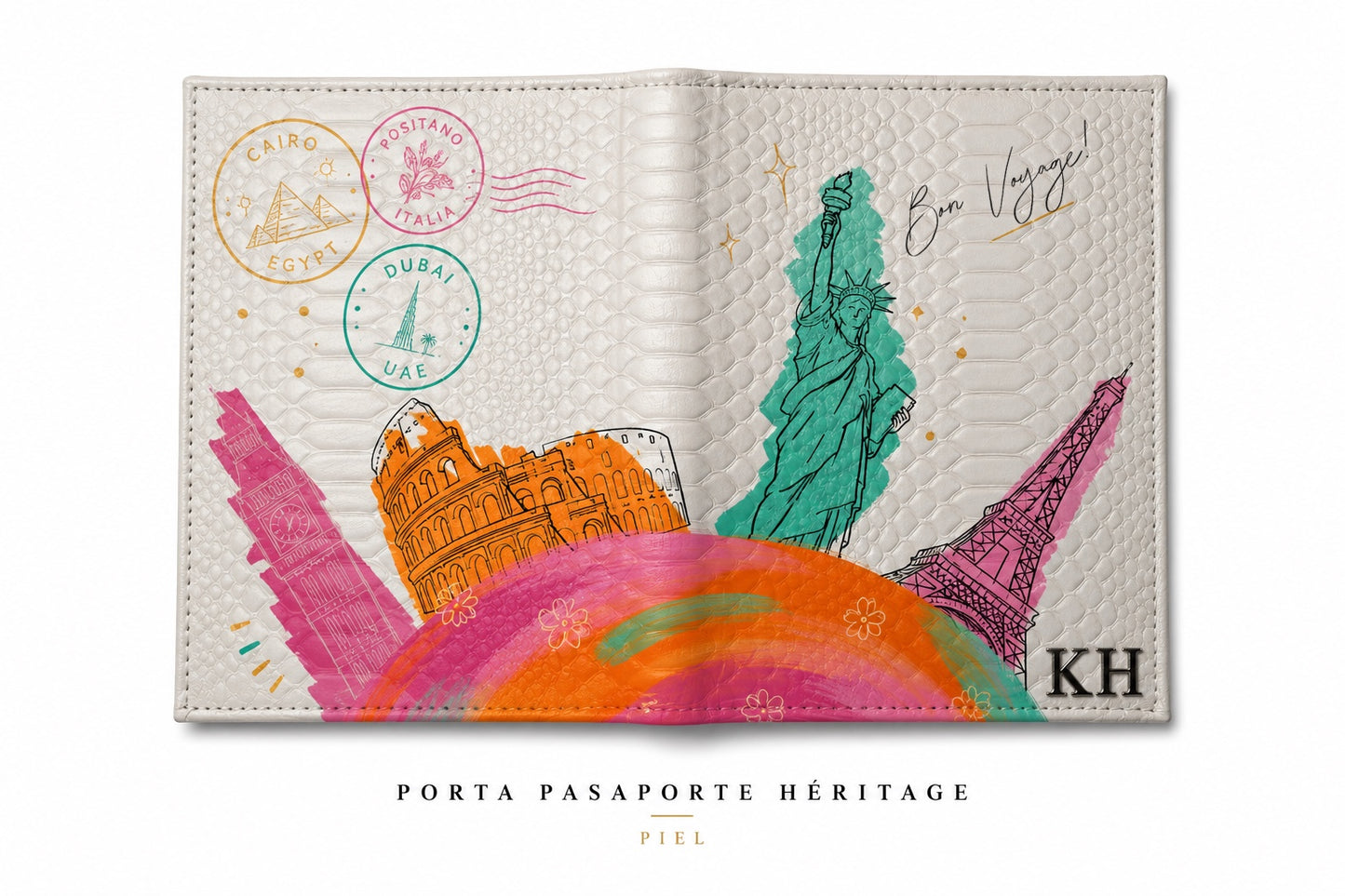 Heritage individual pintado a mano