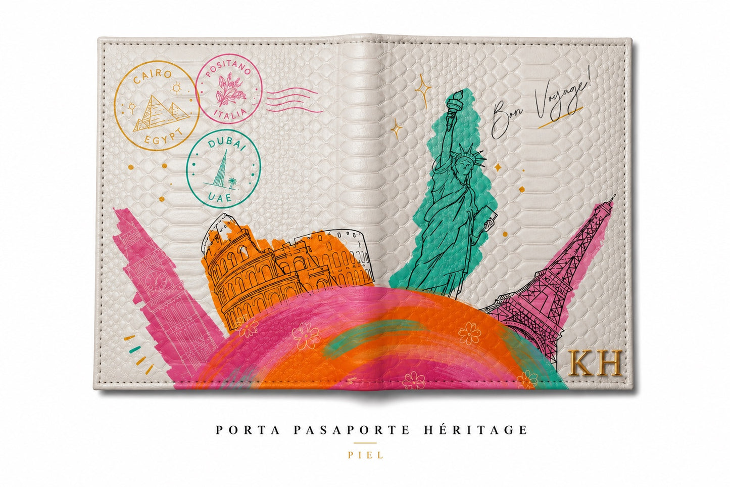 Heritage individual pintado a mano